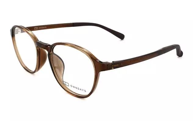 Eyeglasses OWNDAYS | ESSENTIAL OR2024-N  クリアブラウン 