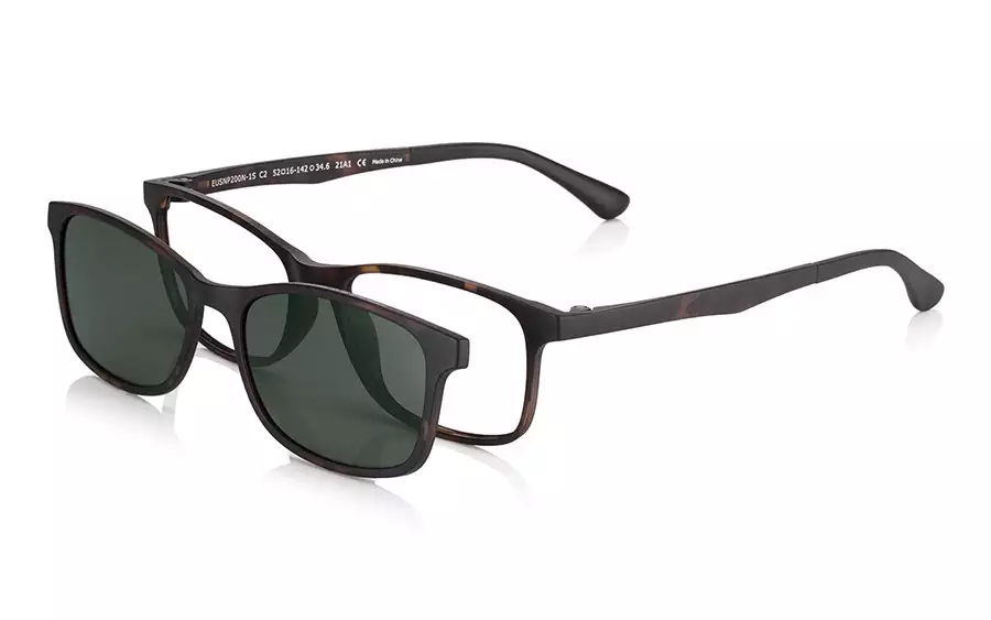 Eyeglasses OWNDAYS | SUN EUSNP200N-1S  Brown Demi 
