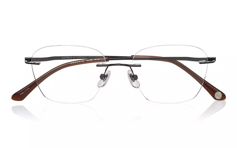 Eyeglasses OWNDAYS | AIR EUAF106T-2A  Dark Brown 