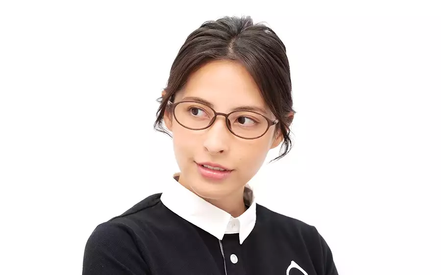 Eyeglasses OWNDAYS | ESSENTIAL ECO2023K-3S  ブラウンデミ 