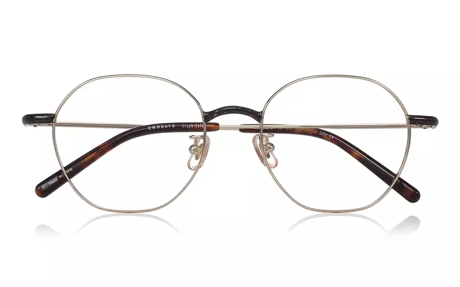 Eyeglasses Graph Belle GB1036B-2A  ゴールド 