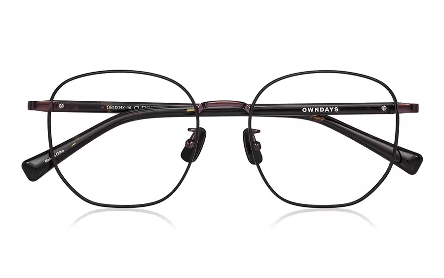 Eyeglasses OWNDAYS | ESSENTIAL OB1004X-4A  Matte Black 
