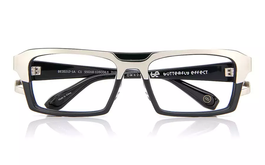 Eyeglasses BUTTERFLY EFFECT BE2021J-1A  ブラック 