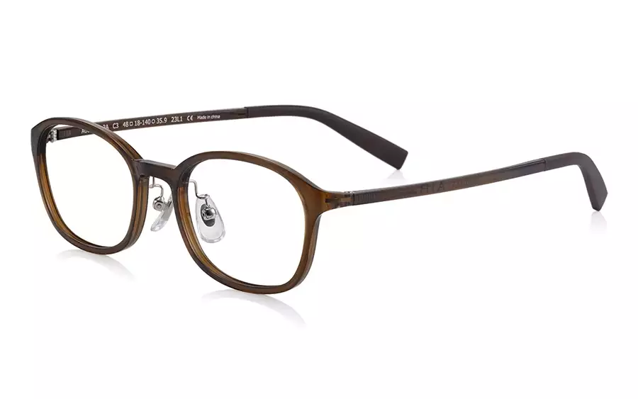Eyeglasses AIR Ultem AU8008N-3A  Brown 
