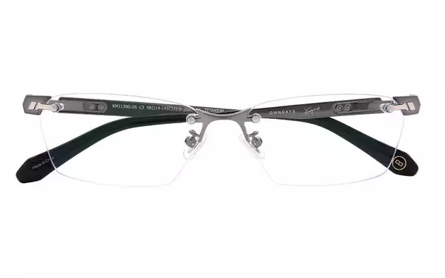 Eyeglasses K.moriyama KM1139G-0S  Gun 