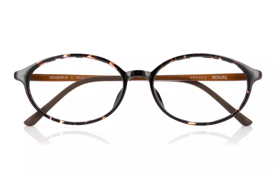 Eyeglasses OWNDAYS | ESSENTIAL ECO2023K-3S  ブラウンデミ 