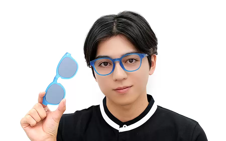 Eyeglasses OWNDAYS × Topologie TP-SNP2001_Bag  Blue 