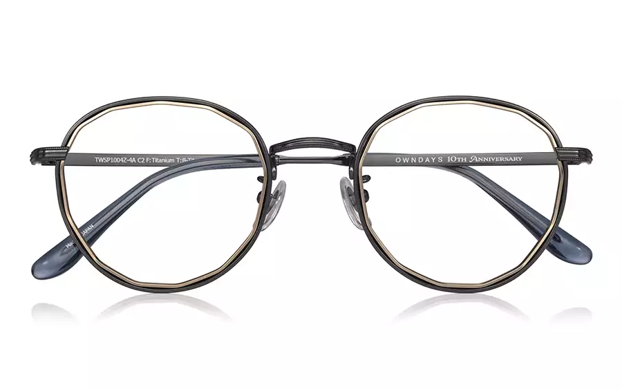 Eyeglasses OWNDAYS | ESSENTIAL TWSP1004Z-4A  Gold 