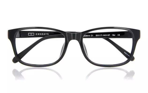 Eyeglasses OWNDAYS | ESSENTIAL OR2026-N  Black 