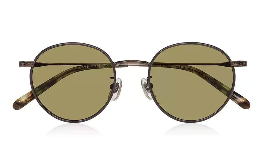 Sunglasses OWNDAYS × FREAK'S STORE FK1003G-5S  Greige 