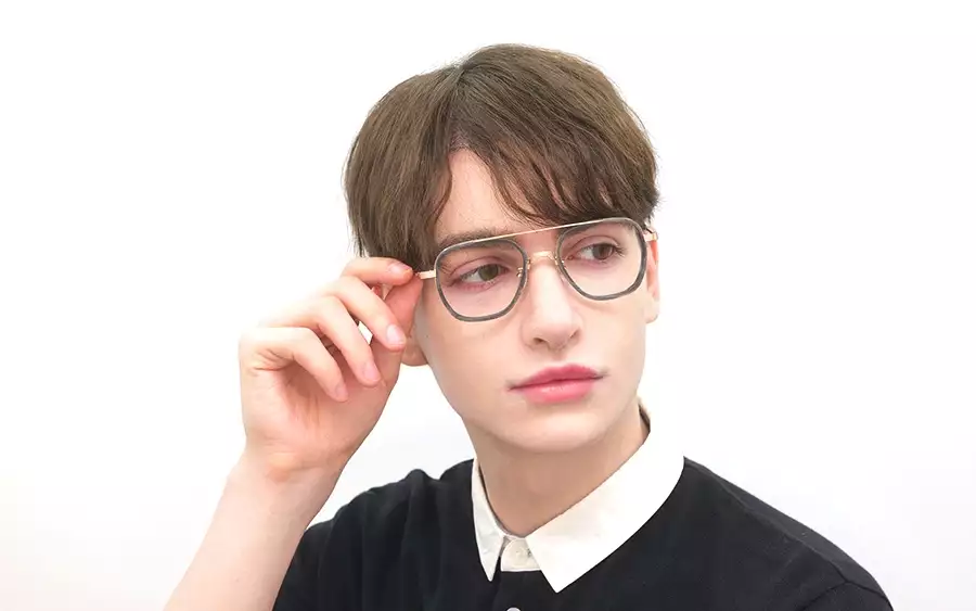Eyeglasses John Dillinger JD2053B-3A  ブラック 