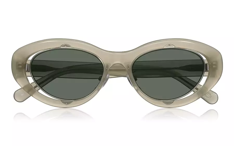 Sunglasses OWNDAYS SUN8016B-3A  Clear Khaki 