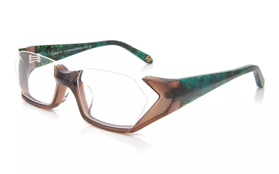 Eyeglasses BUTTERFLY EFFECT BE2020J-1A  ブラウン 