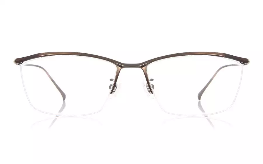 Eyeglasses K.moriyama KM1145T-1S  ブラウン 
