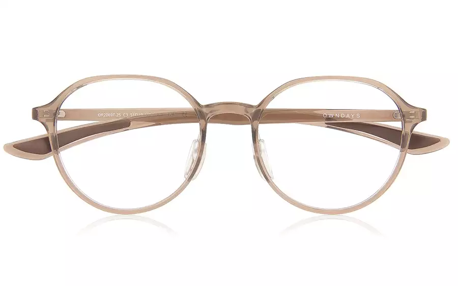 Eyeglasses OWNDAYS | ESSENTIAL OR2069T-2S  Light Brown 