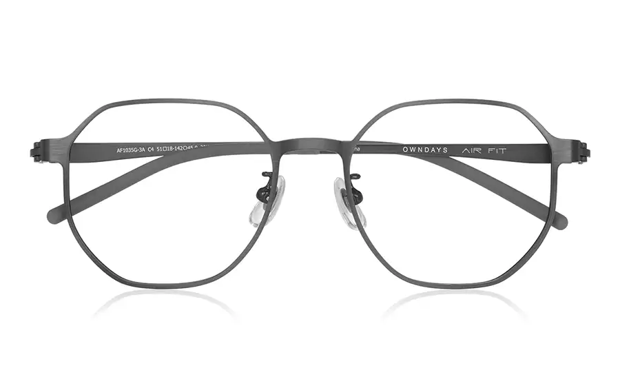 Eyeglasses OWNDAYS | AIR AF1035G-3A  Matte Gun 