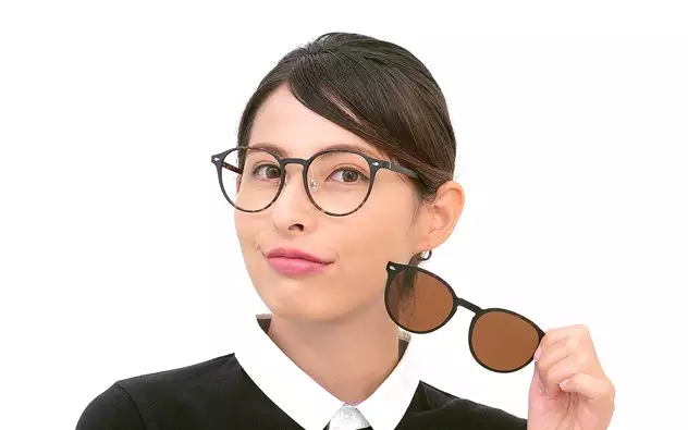 Eyeglasses OWNDAYS | SUN SNP2011T-9A  Matte Brown Demi 