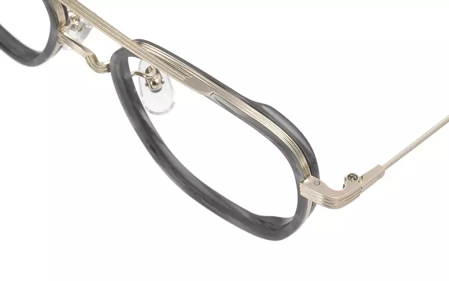 Eyeglasses John Dillinger JD2053B-3A  ブラックマーブル 