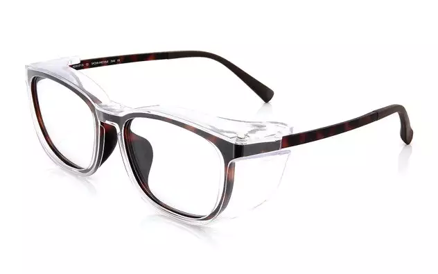 Eyeglasses OWNDAYS 花粉 2WAY GUARD PG2015T-1S  ブラウンデミ 