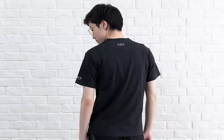 Cloth OWNDAYS OWNDAYS-T-shirt-Model-BK  ブラック 