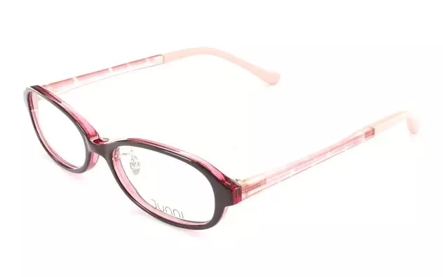 Eyeglasses Junni JU2012  Dark Brown Plaid 