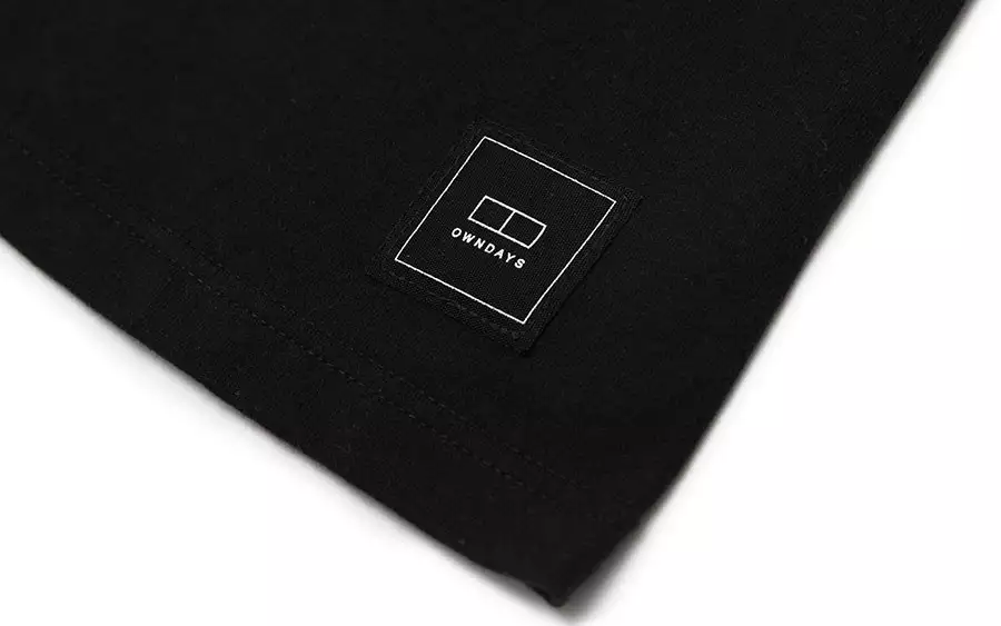 Cloth OWNDAYS OWNDAYS-T-shirt-Logo01-BK  ブラック 