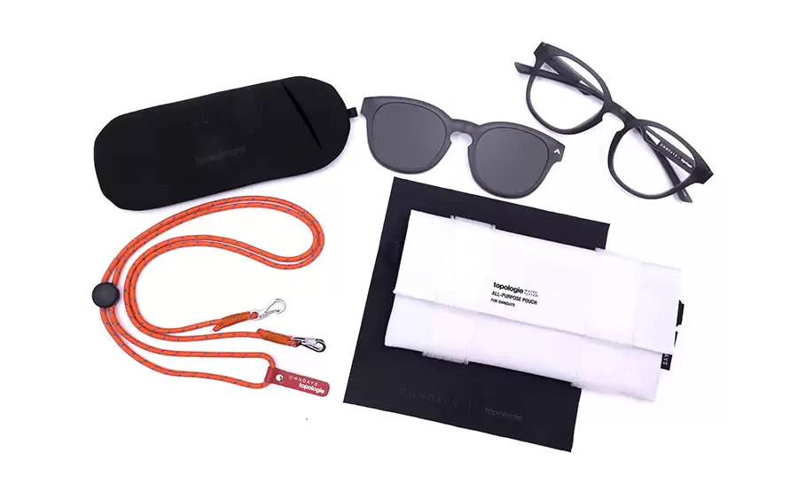 Eyeglasses OWNDAYS × Topologie TP-SNP2001_Bag  White 