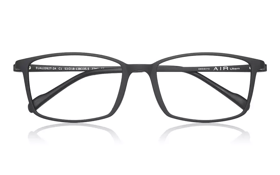 Eyeglasses OWNDAYS | AIR EUAU2092T-2A  Matte Black 