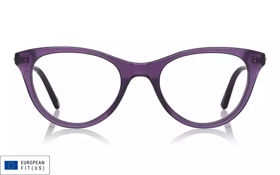 Eyeglasses Graph Belle EUGB208B-2A  Clear Purple 