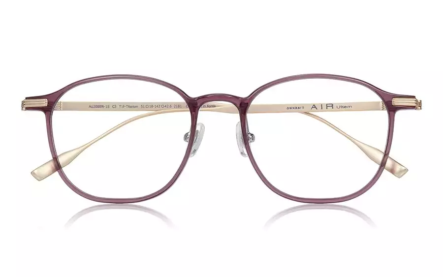Eyeglasses OWNDAYS | AIR AU2088W-1S  Pink 