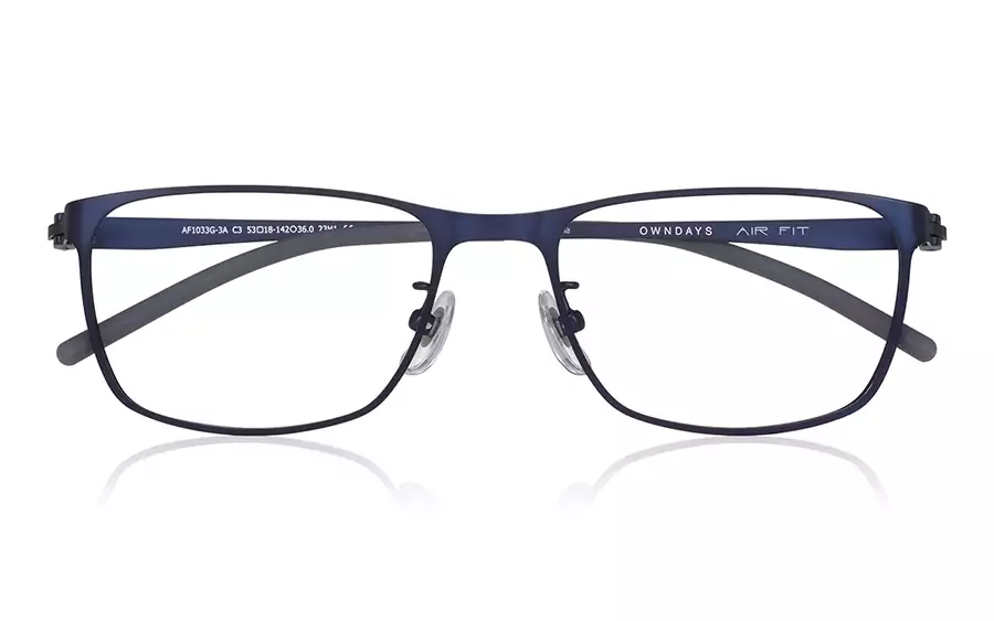 Eyeglasses OWNDAYS | AIR AF1033G-3A  マットネイビー 
