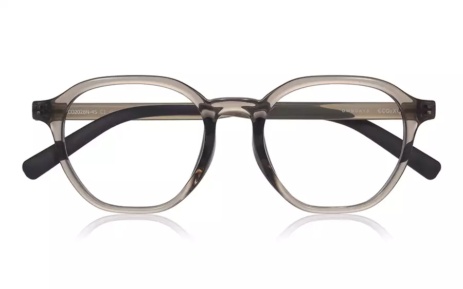 Eyeglasses OWNDAYS | ESSENTIAL ECO2028N-4S  Clear Brown 