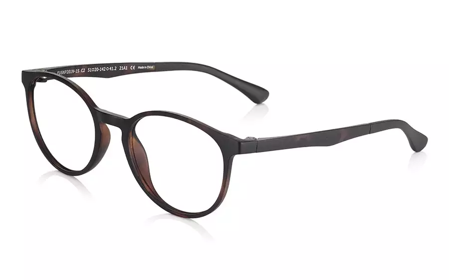 Eyeglasses OWNDAYS | SUN EUSNP201N-1S  Brown Demi 