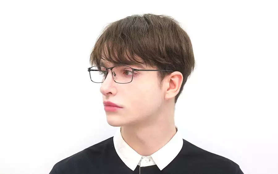 Eyeglasses K.moriyama KM1148G-3A  Matte Black 