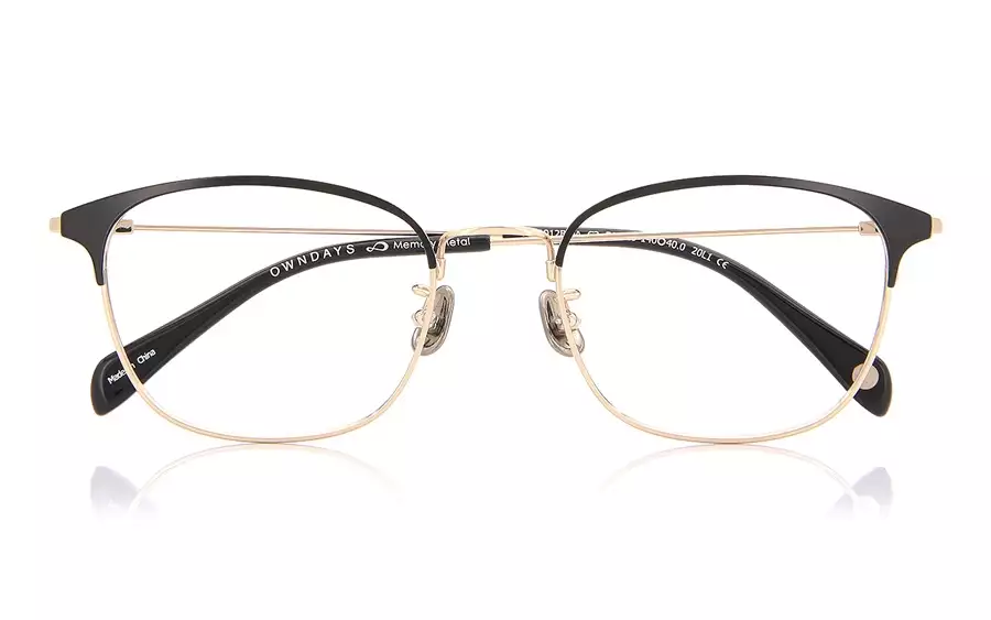 Eyeglasses Memory Metal MM1012B-0A  Matte Black 
