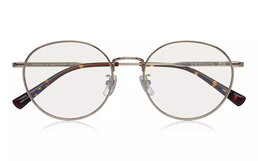 Eyeglasses OWNDAYS PC PC1001N-4S  Gold 