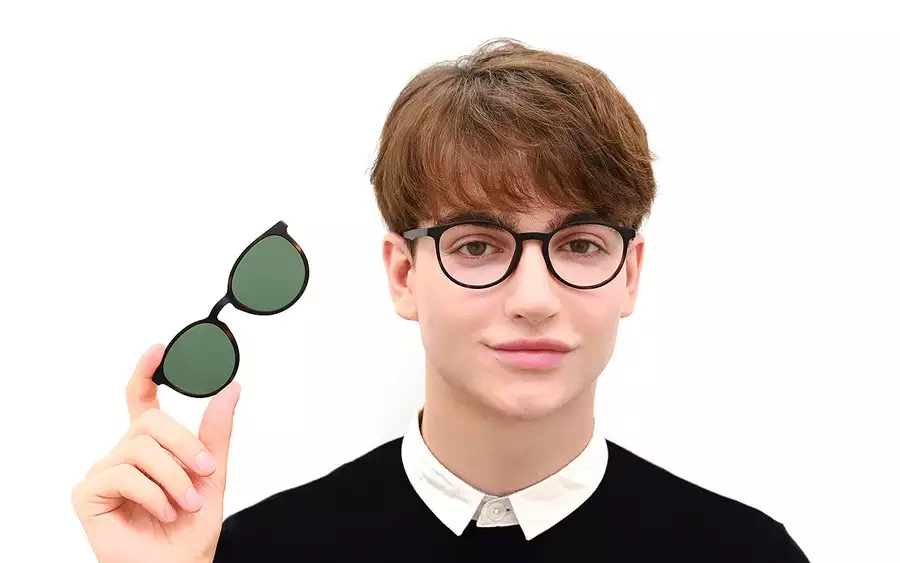 Eyeglasses OWNDAYS | SUN EUSNP201N-1S  Black 