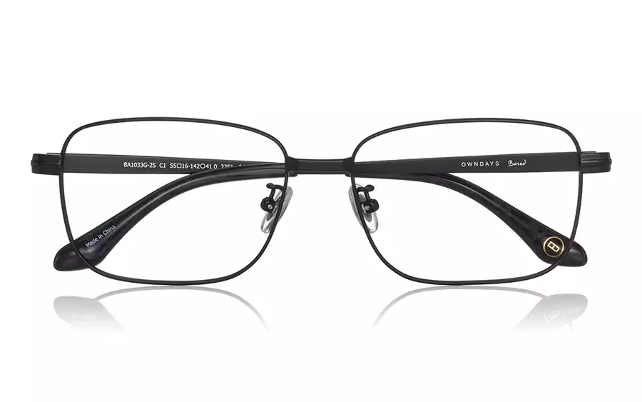 Eyeglasses OWNDAYS | ESSENTIAL BA1033G-2S  Black 