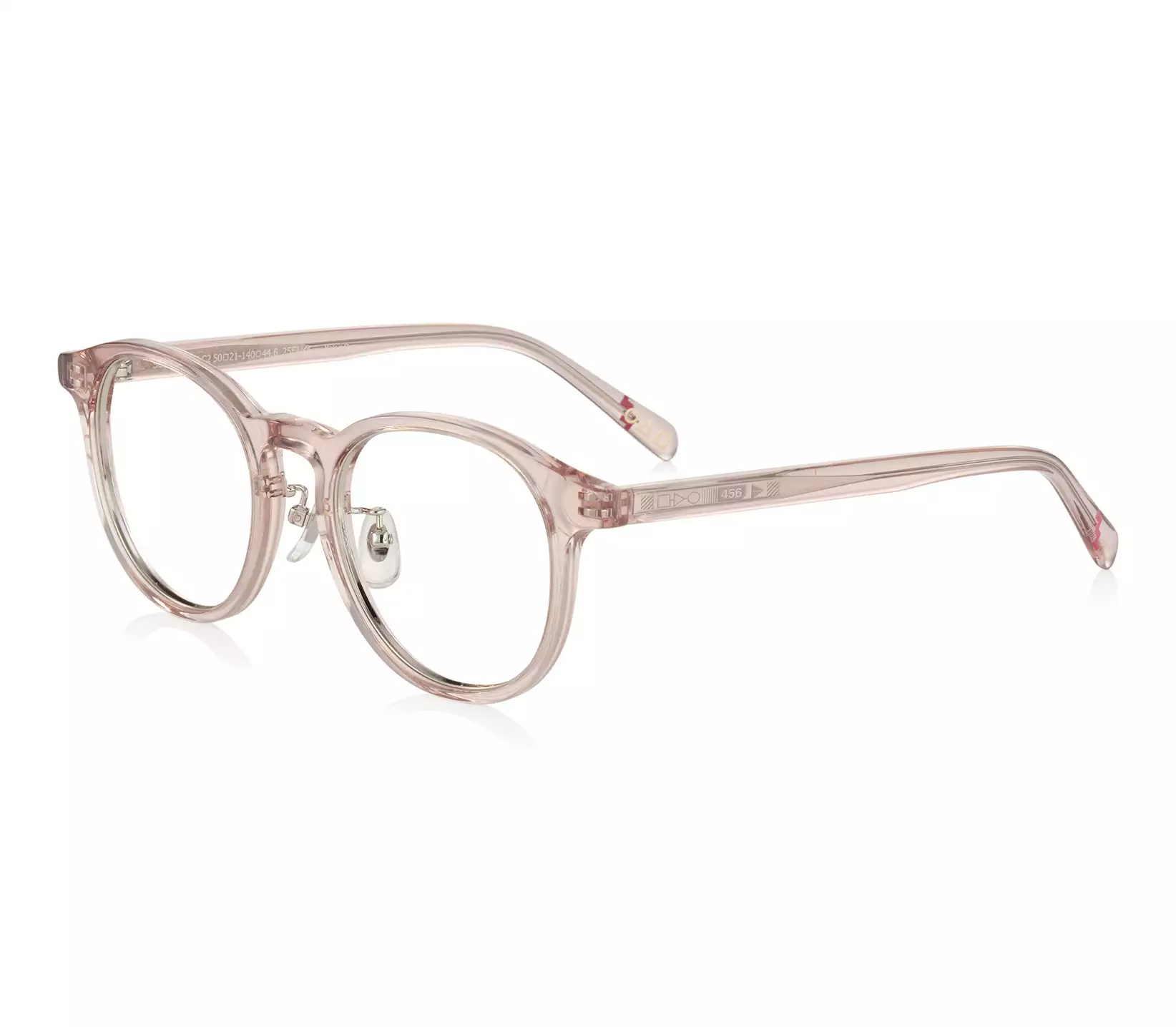 Eyeglasses イカゲーム × OWNDAYS SG2002N-5S  クリアピンク 