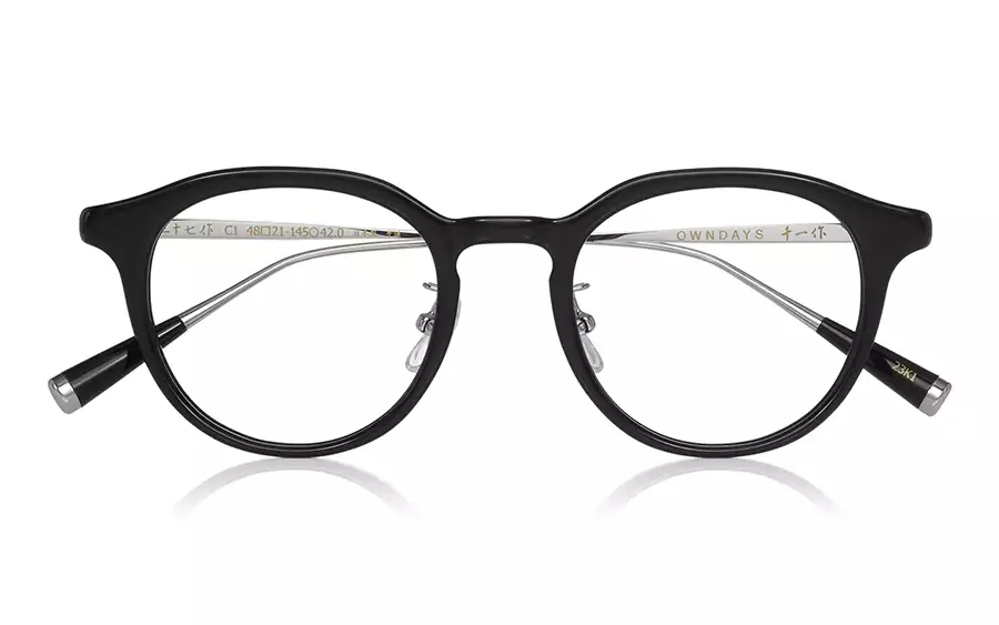 Eyeglasses 千一作 SENICHI37  ブラック 
