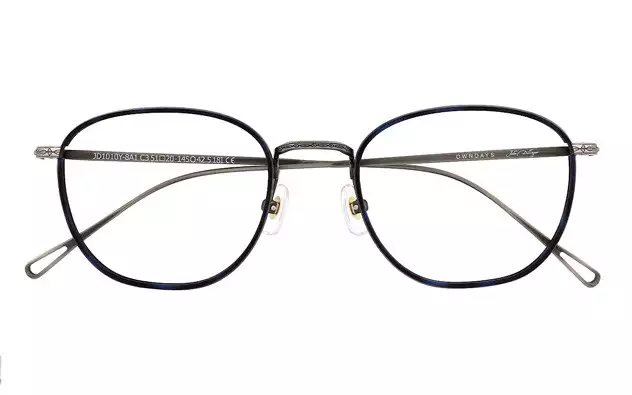 Eyeglasses John Dillinger JD1010Y-8A  ブルーデミ 