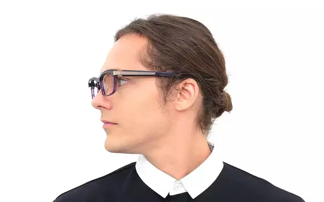 Eyeglasses BUTTERFLY EFFECT BE2015J-9A  パープル 