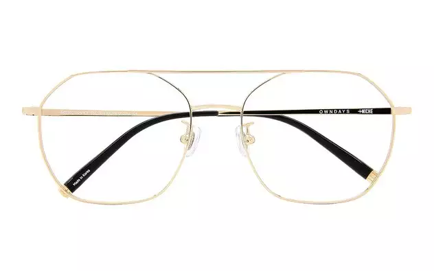 Eyeglasses +NICHE NC3011K-0S  ゴールド 