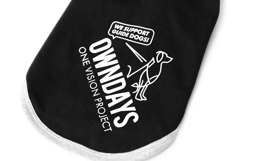 Cloth OWNDAYS ONE-VISION-T-SHIRT-BK  Black 