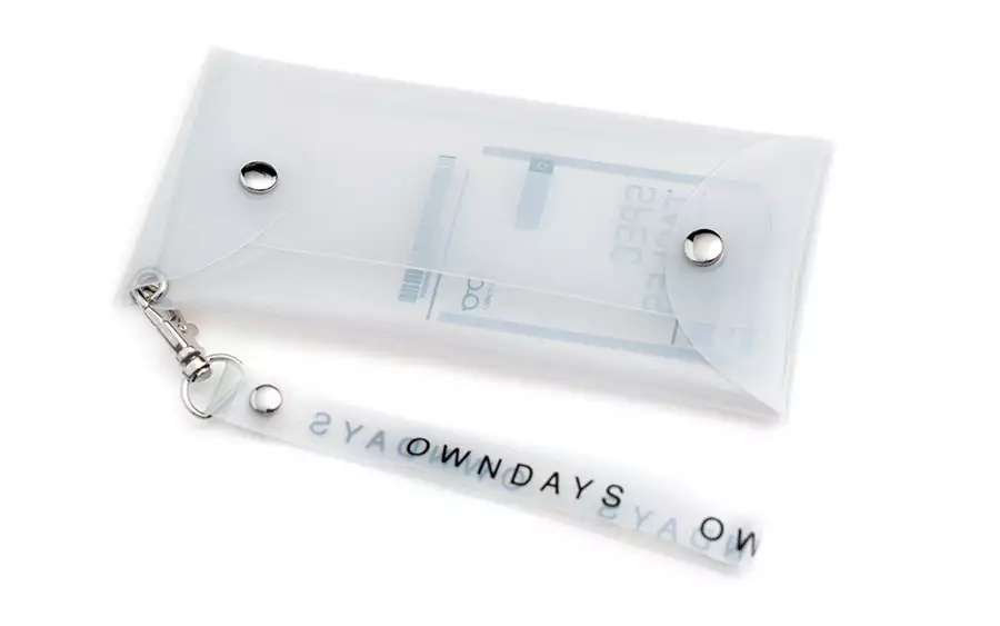Glasses case OWNDAYS CASE001-2S-WH White