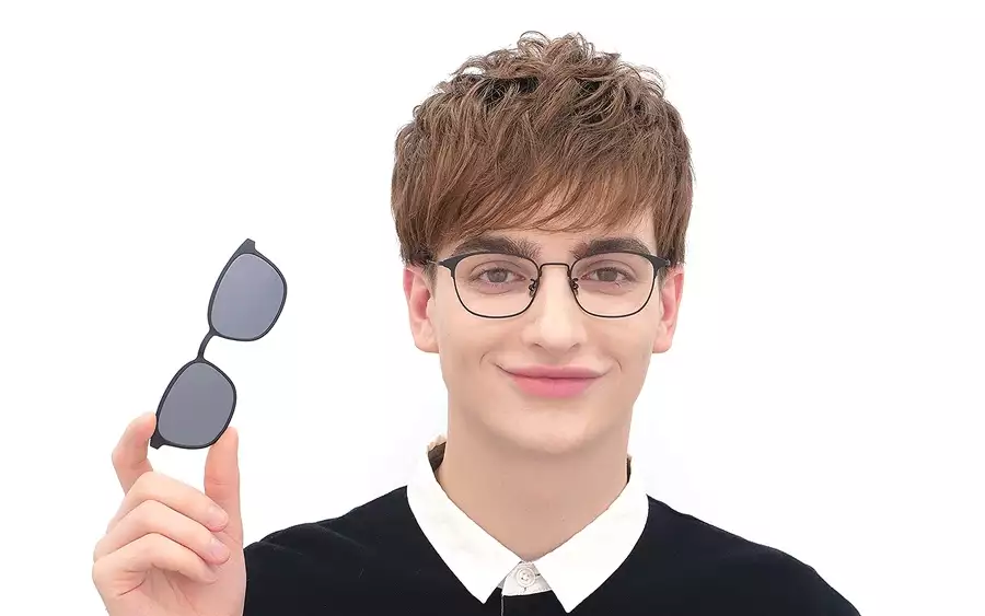 Eyeglasses Memory Metal MM1012B-0A  Matte Black 