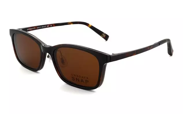 Eyeglasses OWNDAYS | SUN SNP2009-N  ブラウンデミ 