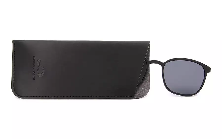 Eyeglasses Memory Metal MM1012B-0A  Matte Black 