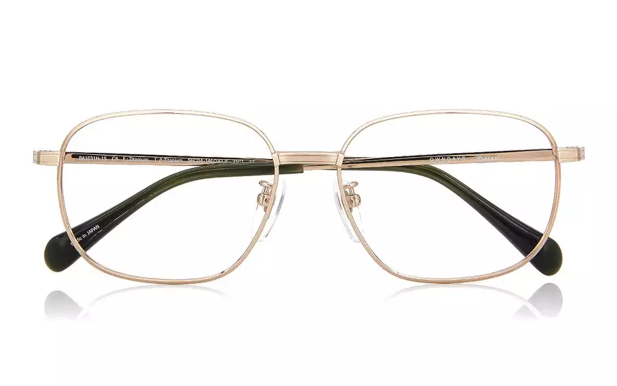 Eyeglasses OWNDAYS | ESSENTIAL BA1031H-1S  Gold 