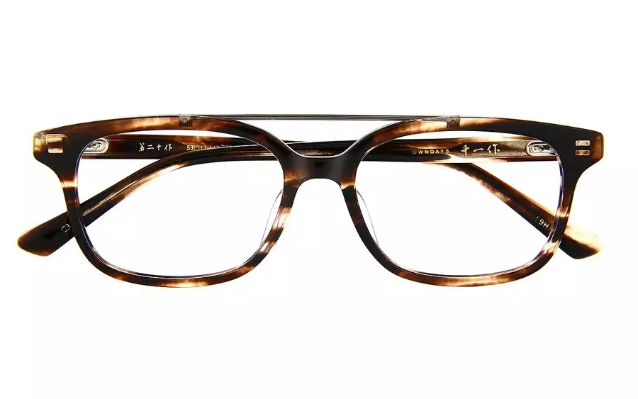 Eyeglasses 千一作 SENICHI20  Brown Sasa 